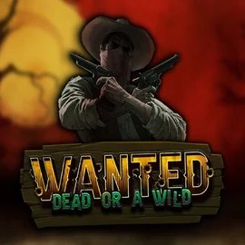 Wanted Dead or a Wild slot visual from Hacksaw Gaming available on lapland-kasino.fi